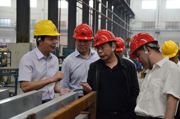 中国有色金属工业协会文件军副会长一行光临我公司领导工作