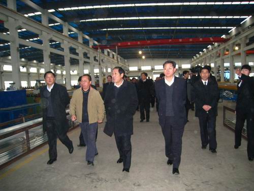 3.15活动期间，江苏省委组织部、徐州市政协辅导别离到我司参观、调查