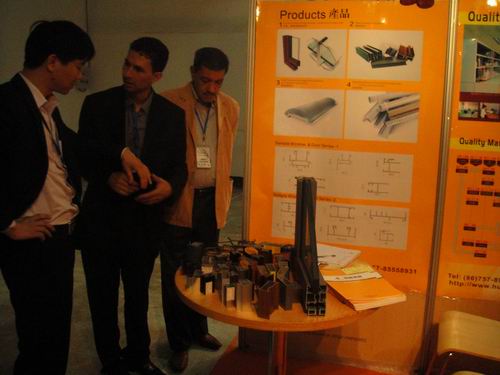 我公司参与阿尔及利亚Batimatec国际建材展会