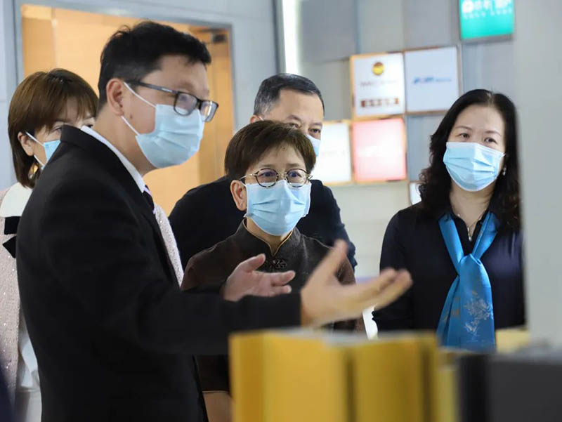 南海区政协辅导一行光临Z6人生就是博集团调查互换