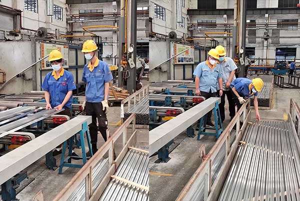 出产有序进行中