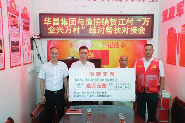 现金捐赠、党建共建、就业助扶，走访慰问