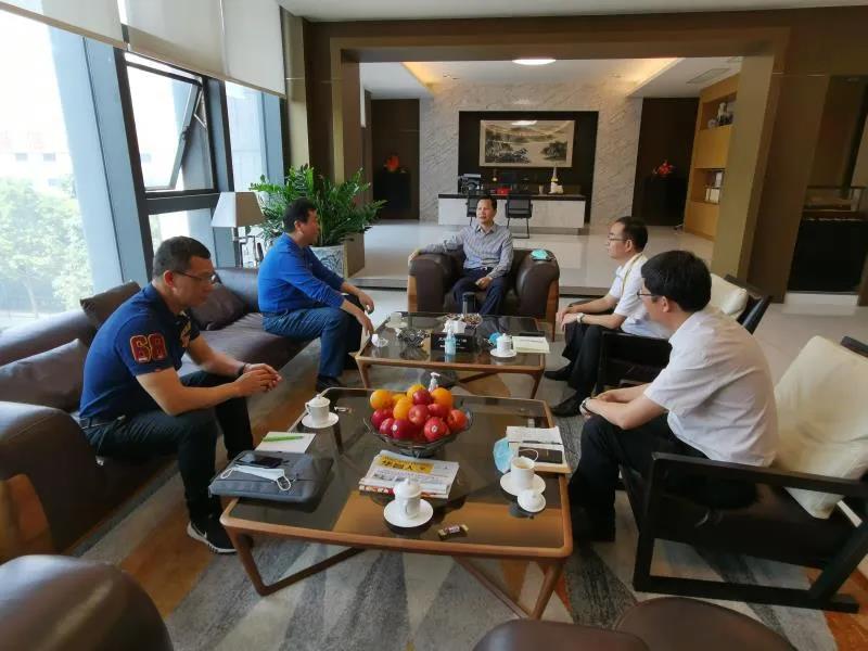 中国有色金属加工工业协会副理事长兼秘书长章吉林 一行光临调研。.jpg