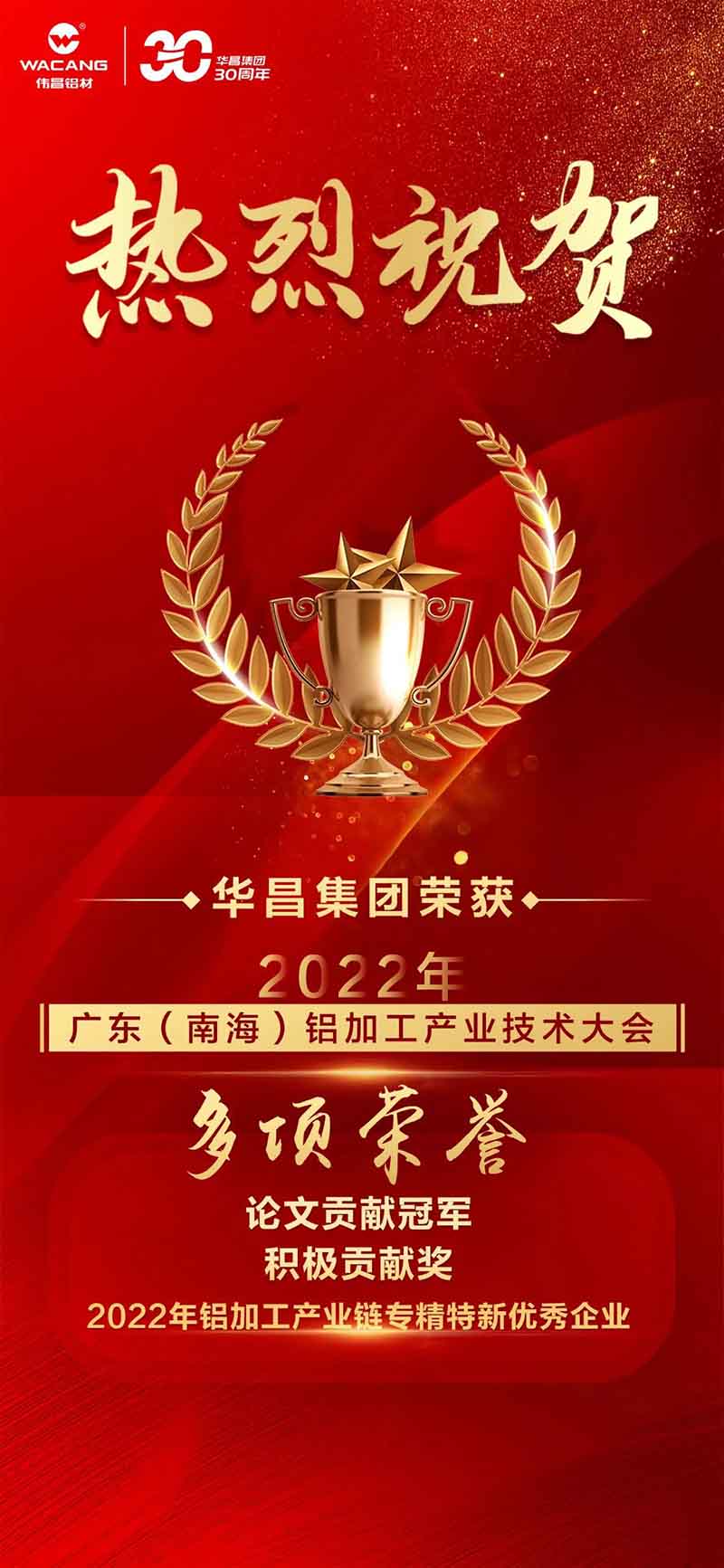 杰出铝途 载誉而行 | 2022年广东(南海)铝加工产业技术大会，Z6人生就是博集团荣获多项荣誉