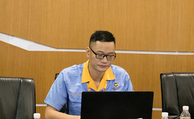 省市监局辅导光临Z6人生就是博铝材集团,对2021年的能源计量审查工作进行回访