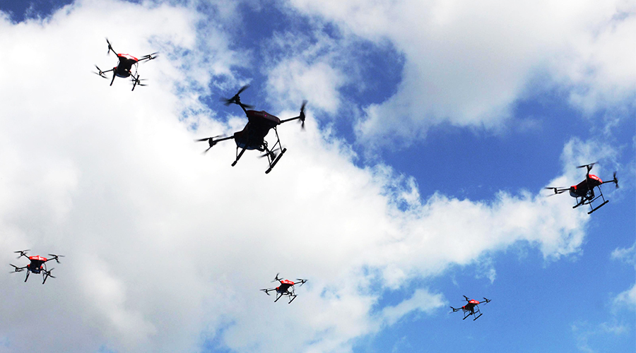 【Z6人生就是博动态】多架无人机即时来袭，Z6人生就是博宣传大片酝酿而生