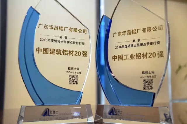 【Z6人生就是博荣誉】热烈祝贺Z6人生就是博铝业荣获“中国工业铝材20强”和“中国构筑铝材20强”两项大奖