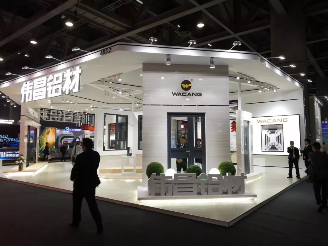 伟昌铝材亮相24届全国铝门窗幕墙新产品展览会，高颜值入选“最美展台”！